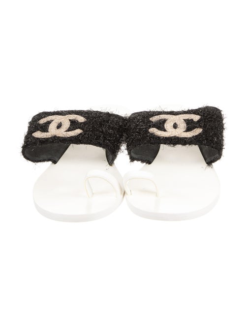 Chanel 2023 Interlocking CC Logo Slides