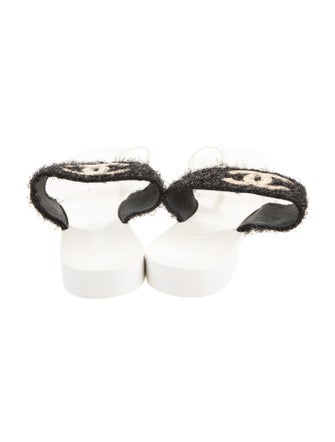 Chanel 2023 Interlocking CC Logo Slides