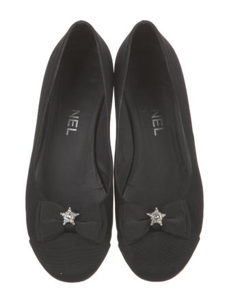Chanel 2015 Interlocking CC Logo Flats