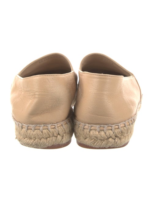 Chanel Interlocking CC Logo Lambskin Espadrilles