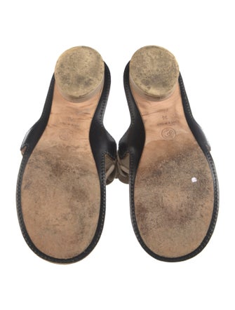 Chanel 2014 Interlocking CC Logo Slides