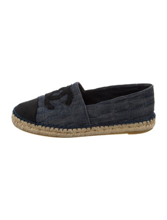 Chanel 2018 Interlocking CC Logo Espadrilles