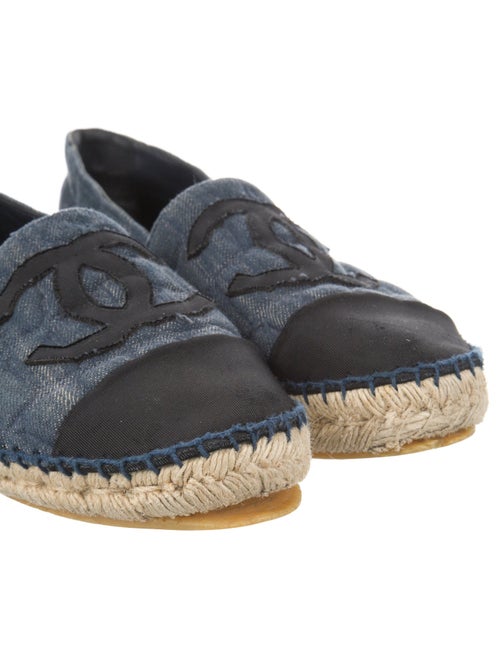 Chanel 2018 Interlocking CC Logo Espadrilles