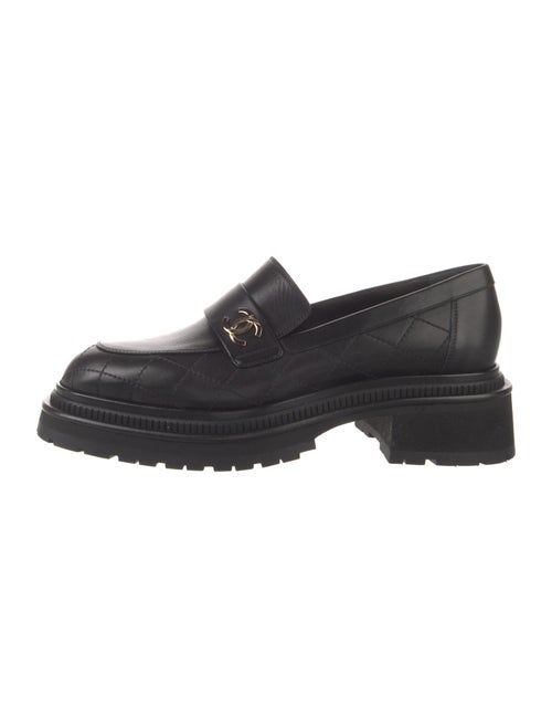 Chanel 2023 Interlocking CC Logo Loafers