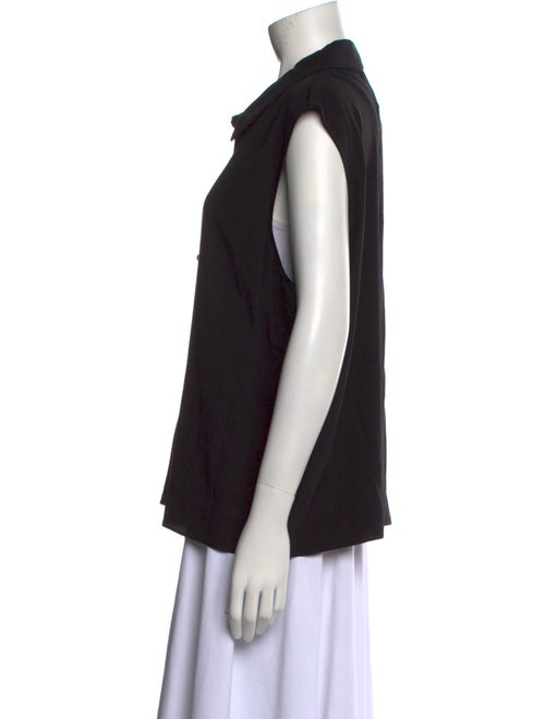 Chanel 2015 Silk Button-Up Top