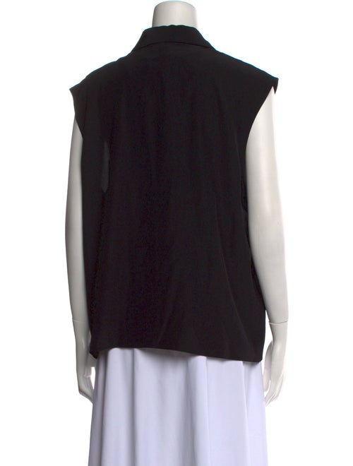 Chanel 2015 Silk Button-Up Top