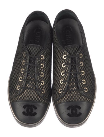 Chanel 2016 Interlocking CC Logo Sneakers