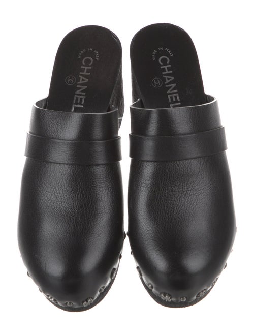 Chanel 2015 Interlocking CC Logo Mules