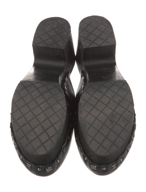 Chanel 2015 Interlocking CC Logo Mules