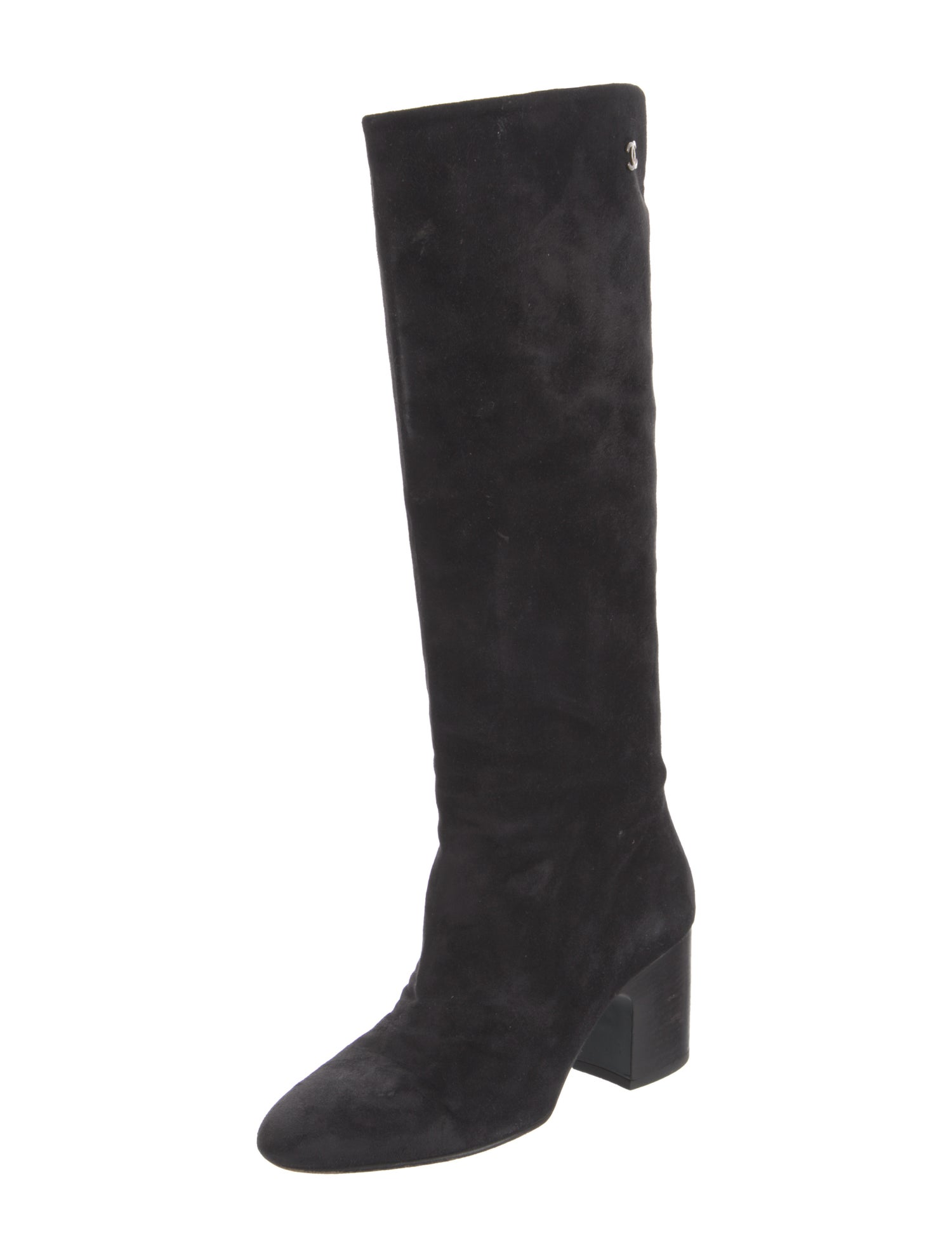 Chanel 2016 Interlocking CC Logo Boots