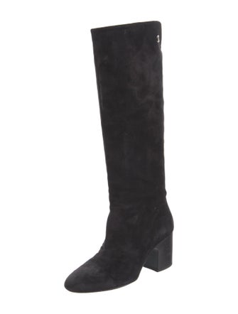 Chanel 2016 Interlocking CC Logo Boots