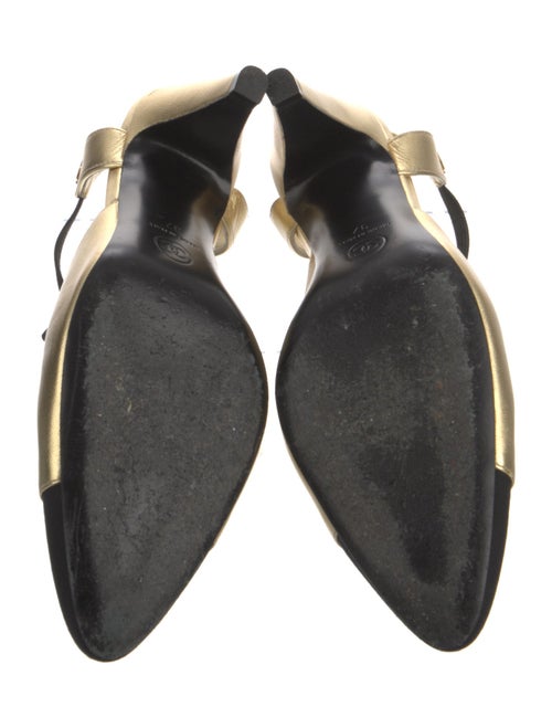 Chanel 2020 Interlocking CC Logo Slingback Pumps