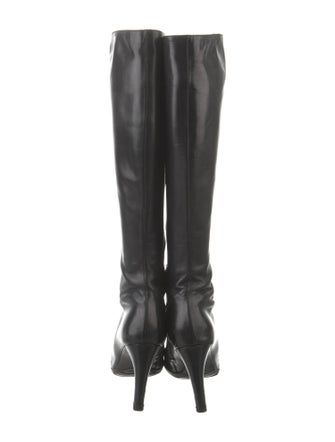 Bally Interlocking CC Logo Leather Boots