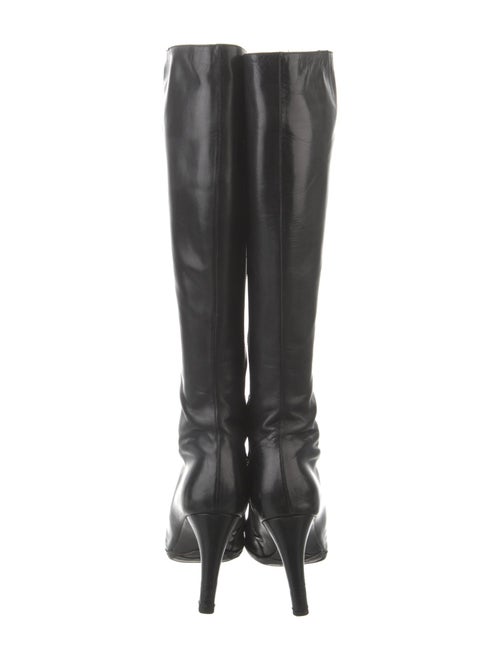 Bally Interlocking CC Logo Leather Boots