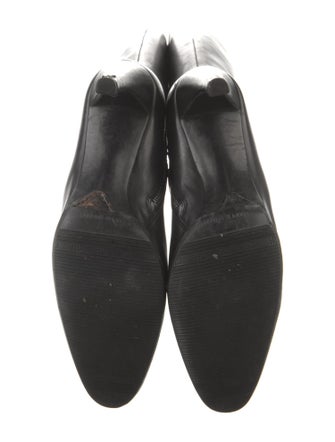 Bally Interlocking CC Logo Leather Boots