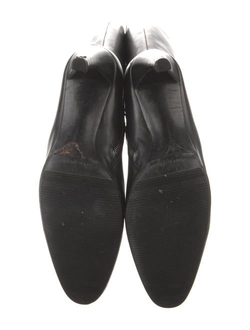 Bally Interlocking CC Logo Leather Boots