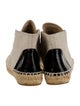Chanel Embossed Leather Printed Espadrilles