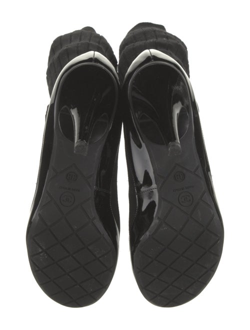 Chanel 2014 Interlocking CC Logo Sock Boots