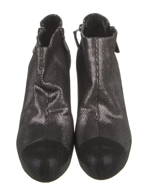 Chanel 2012 Interlocking CC Logo Boots