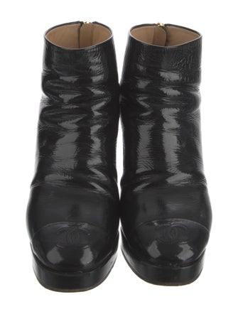 Chanel 2019 Interlocking CC Logo Boots