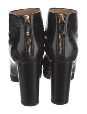 Chanel 2019 Interlocking CC Logo Boots