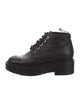 Chanel 2020 Interlocking CC Logo Combat Boots