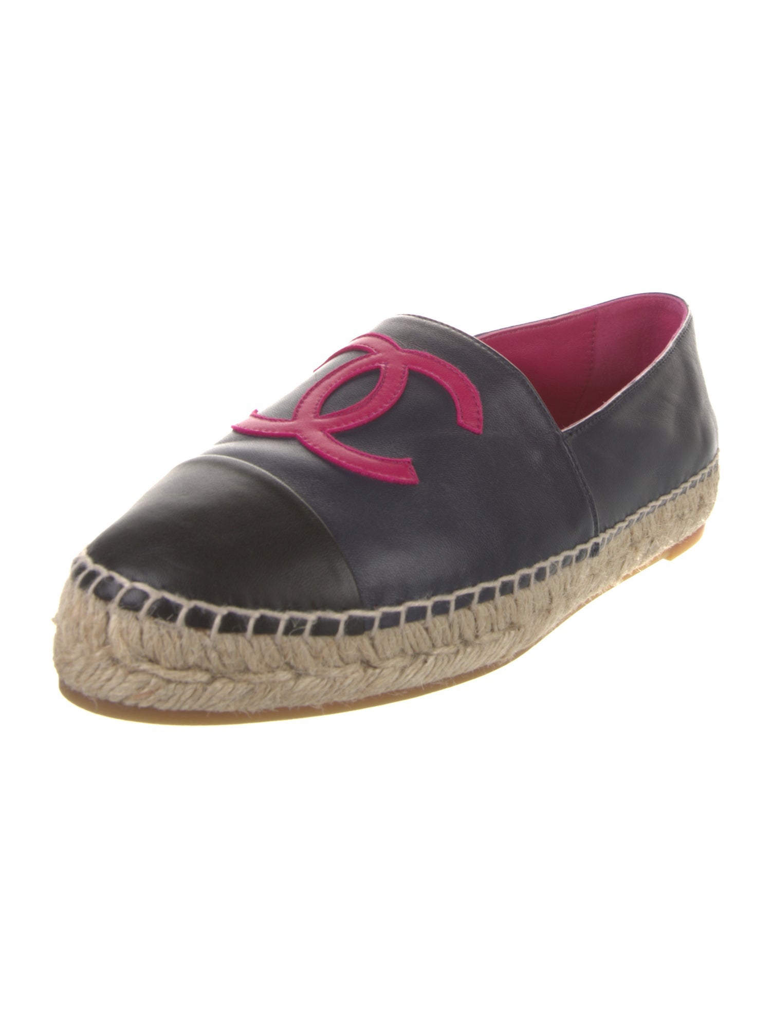 Chanel 2022 Interlocking CC Logo Espadrilles