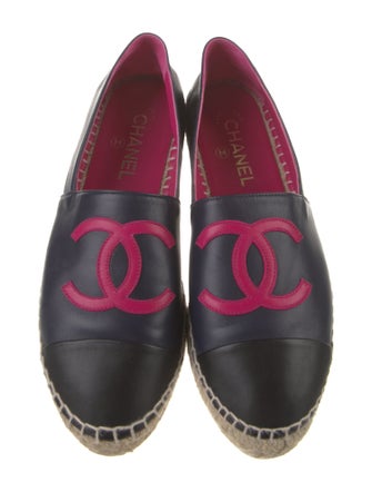 Chanel 2022 Interlocking CC Logo Espadrilles