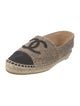 Chanel 2020 Interlocking CC Logo Espadrille Sneakers