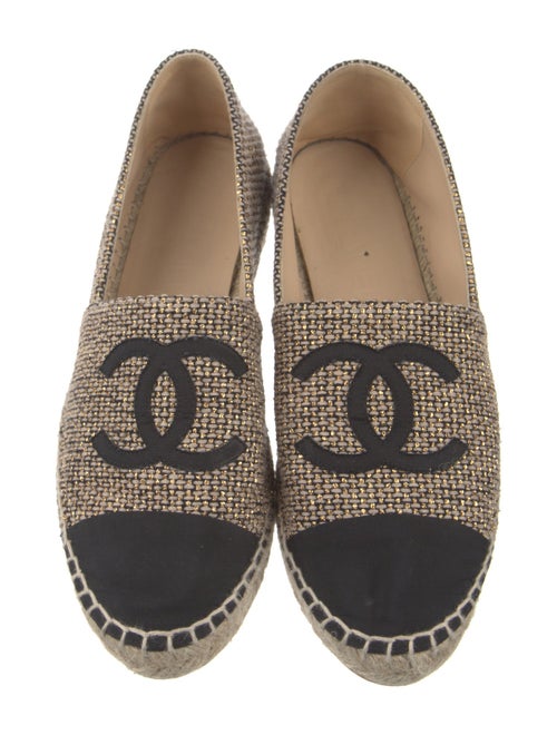 Chanel 2020 Interlocking CC Logo Espadrille Sneakers
