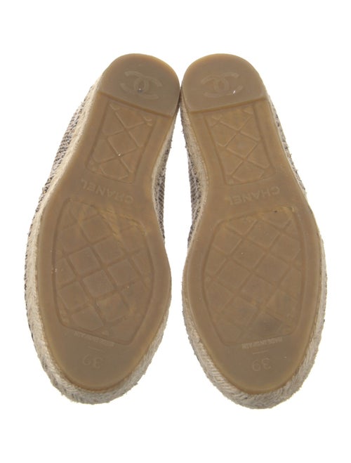 Chanel 2020 Interlocking CC Logo Espadrille Sneakers