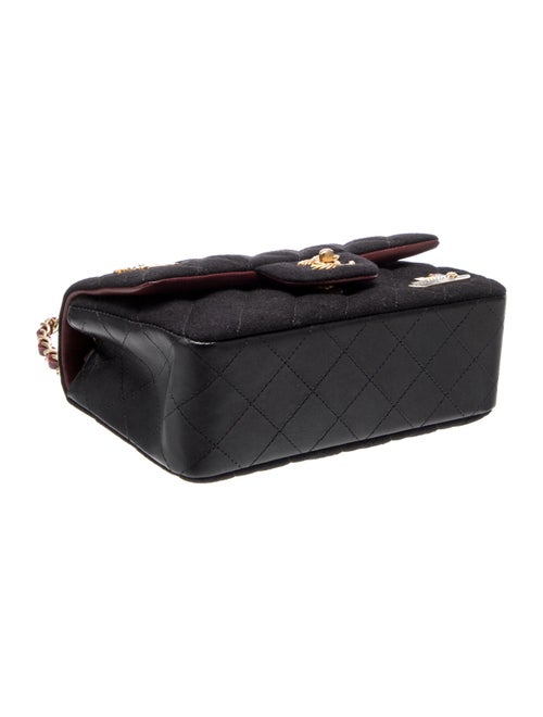 Chanel Mini Charming Navy Flap Bag