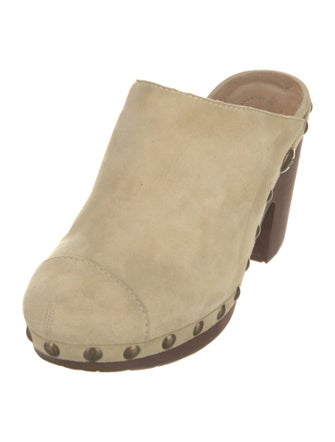 Chanel 2010 Interlocking CC Logo Mules