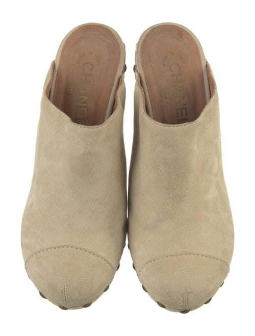 Chanel 2010 Interlocking CC Logo Mules