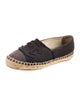 Chanel 2016 Interlocking CC Logo Espadrilles