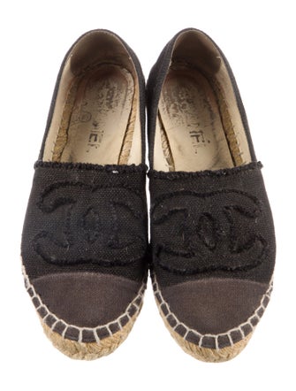 Chanel 2016 Interlocking CC Logo Espadrilles