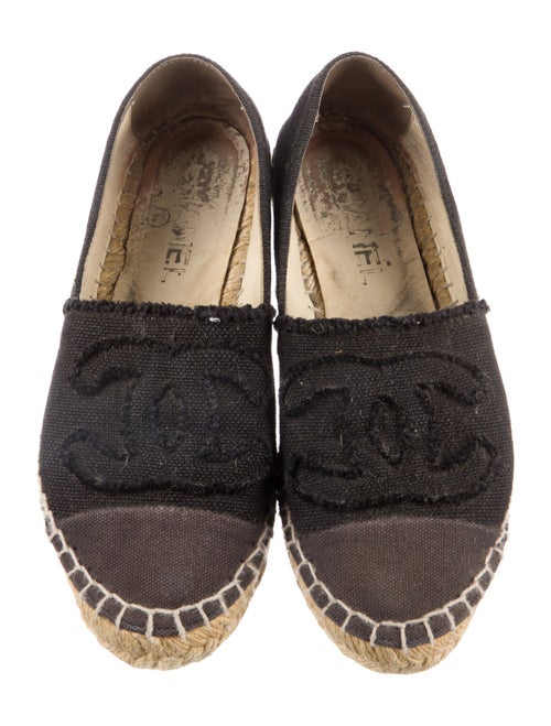 Chanel 2016 Interlocking CC Logo Espadrilles