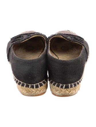 Chanel 2016 Interlocking CC Logo Espadrilles