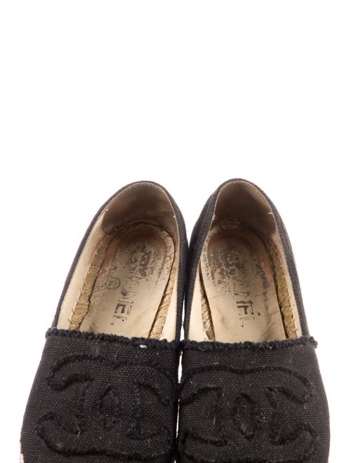 Chanel 2016 Interlocking CC Logo Espadrilles