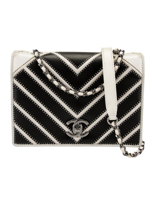 Chanel Chevron Couture Flap Bag