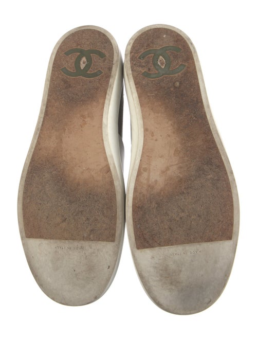 Chanel Canvas Printed Sneakers