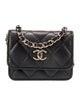 Chanel Quilted CC Micro Bag