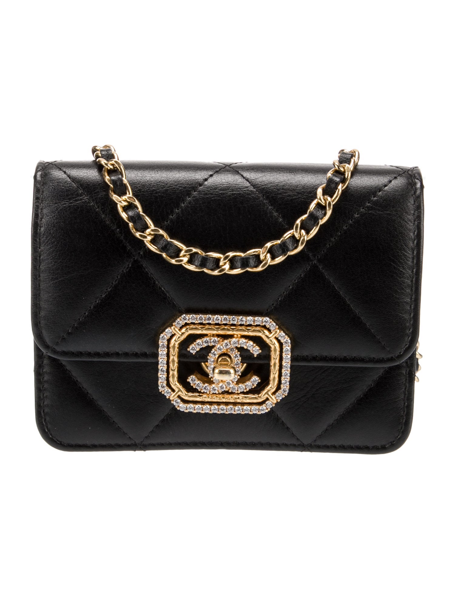 CHANELミニクラッチ サイズ感が可愛すぎる】CHANEL ミニチェーンクラッチ (CHANEL