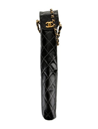 Chanel Quilted Umbrella Case