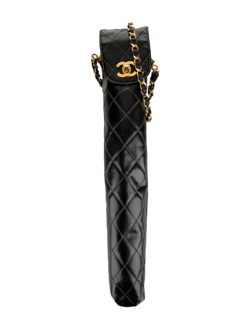 Chanel Quilted Umbrella Case
