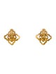 Chanel Vintage Knotted Clip-On Earrings