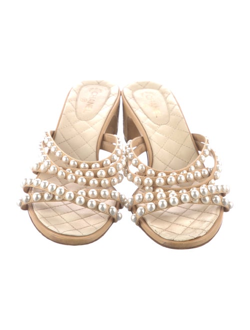 Chanel 2018 Interlocking CC Logo Slides