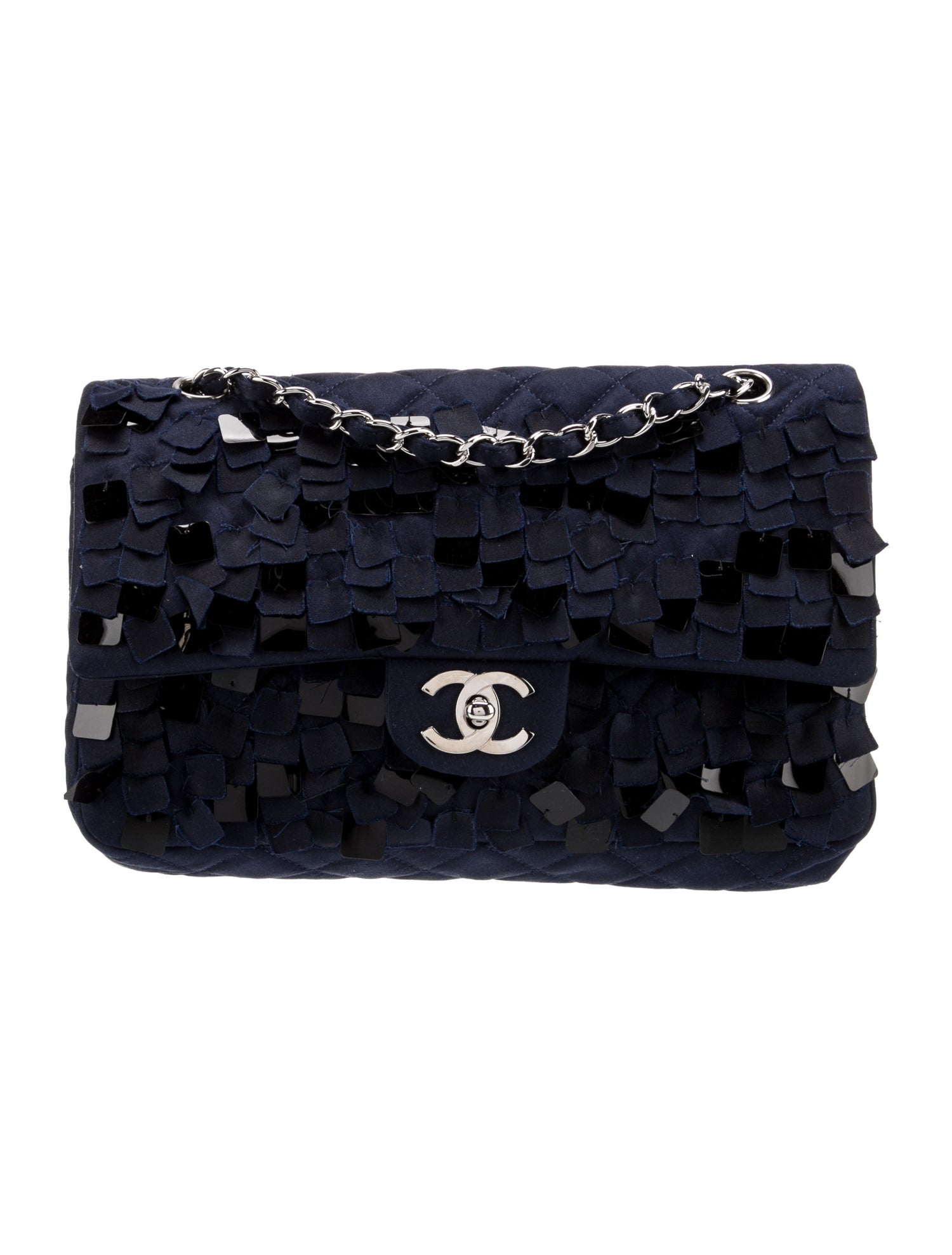 Chanel Classic Medium Paillettes Double Flap Bag