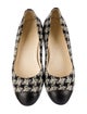 Chanel 2011 Interlocking CC Logo Ballet Flats