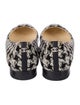 Chanel 2011 Interlocking CC Logo Ballet Flats